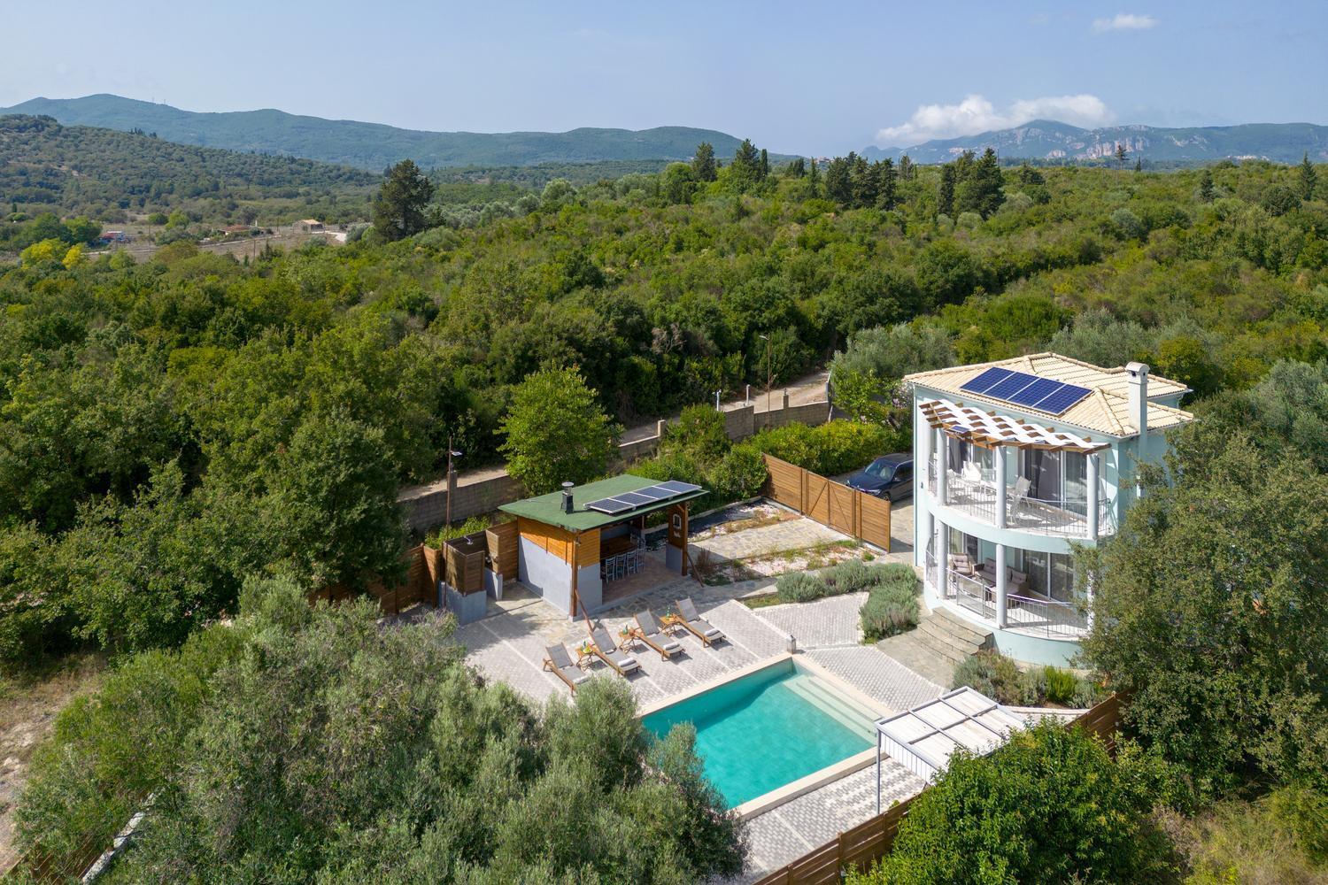 Villa Serenity - Off Grid Villa Poulades Exterior photo