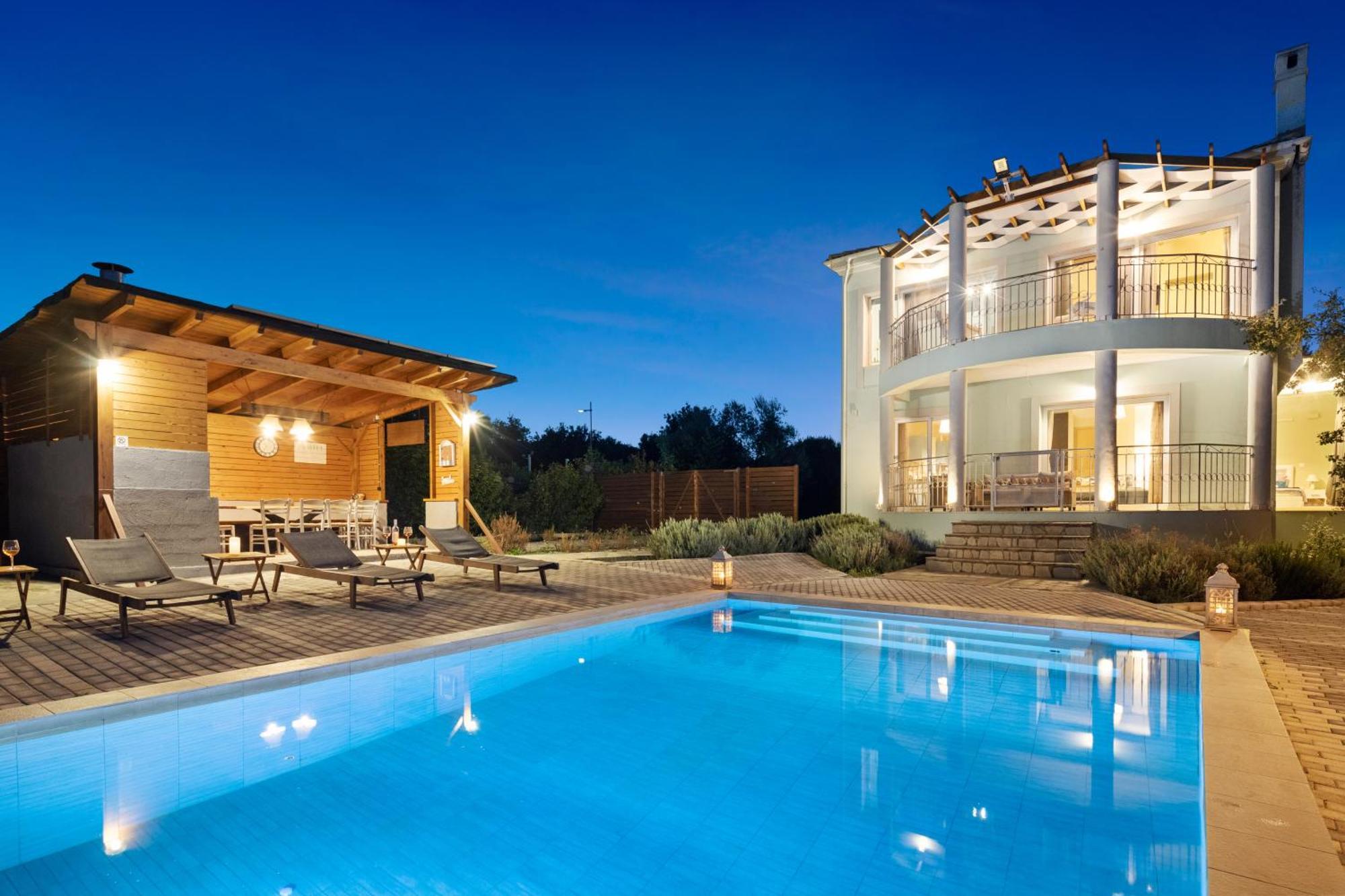 Villa Serenity - Off Grid Villa Poulades Exterior photo