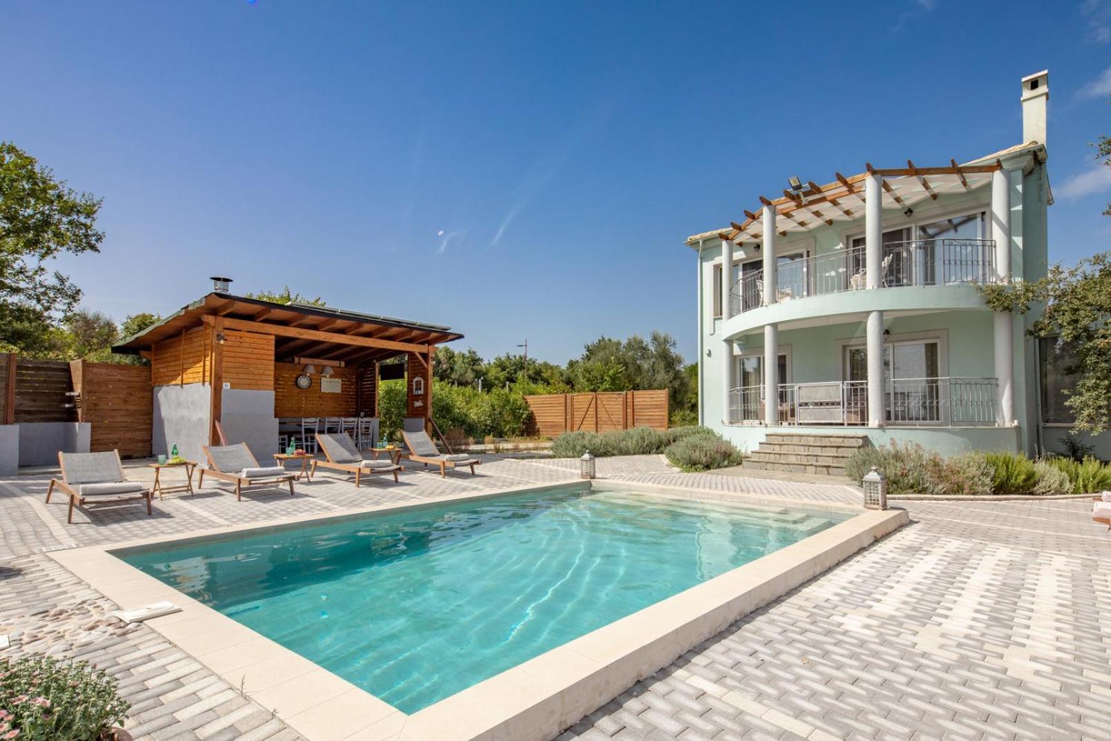 Villa Serenity - Off Grid Villa Poulades Exterior photo