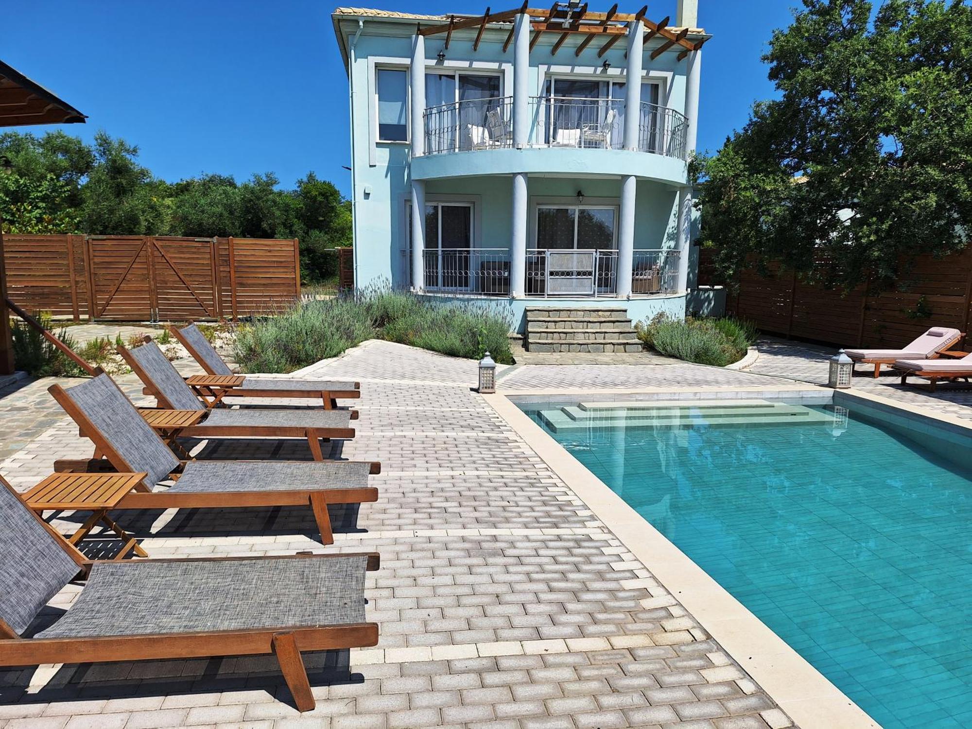Villa Serenity - Off Grid Villa Poulades Exterior photo