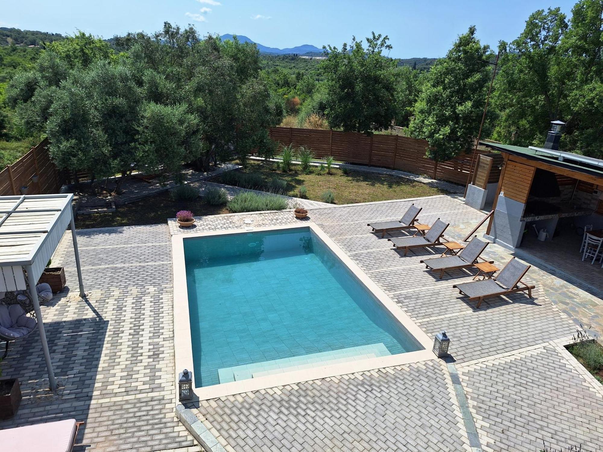 Villa Serenity - Off Grid Villa Poulades Exterior photo